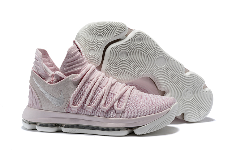 Nike Kevin Durant 10 Breast Cancer Pink Shoes